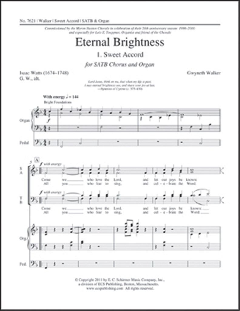 Eternal Brightness: 1. Sweet Accord